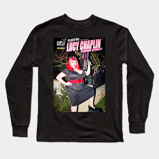 Lucy Chaplin Cosplay Long Sleeve T-Shirt by DrewEdwards